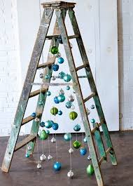 diy christmas tree ladder